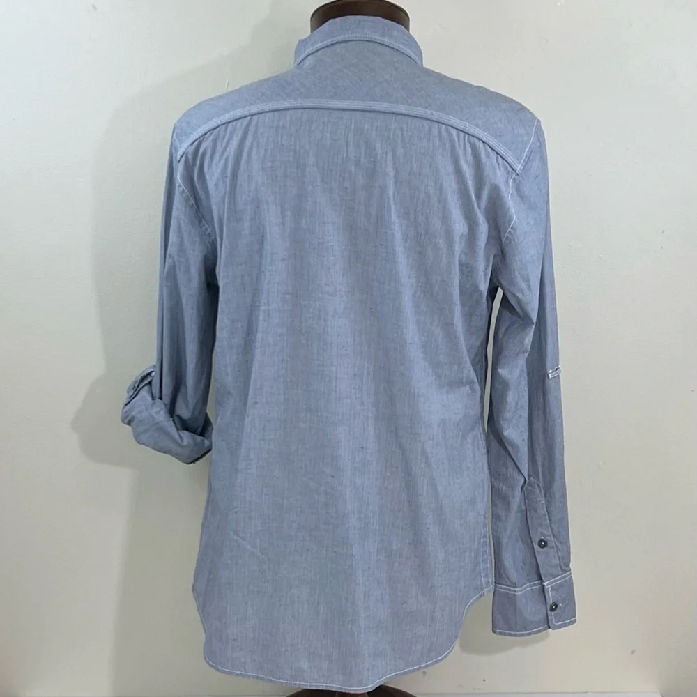 Buckle Men’s Athletic Fit Button Down Shirt - Picture 7 of 8